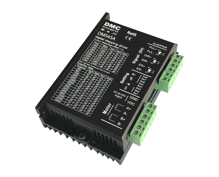 低壓兩相步進驅(qū)動器DM545A